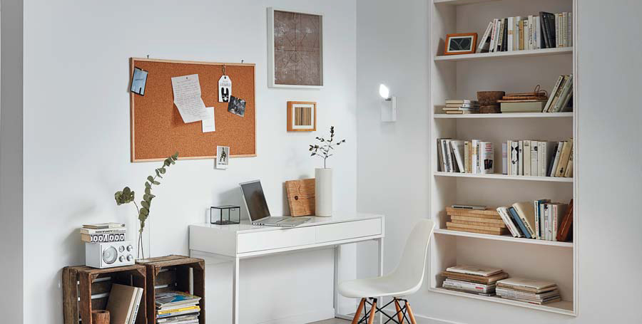 Wall lamps with indirect light