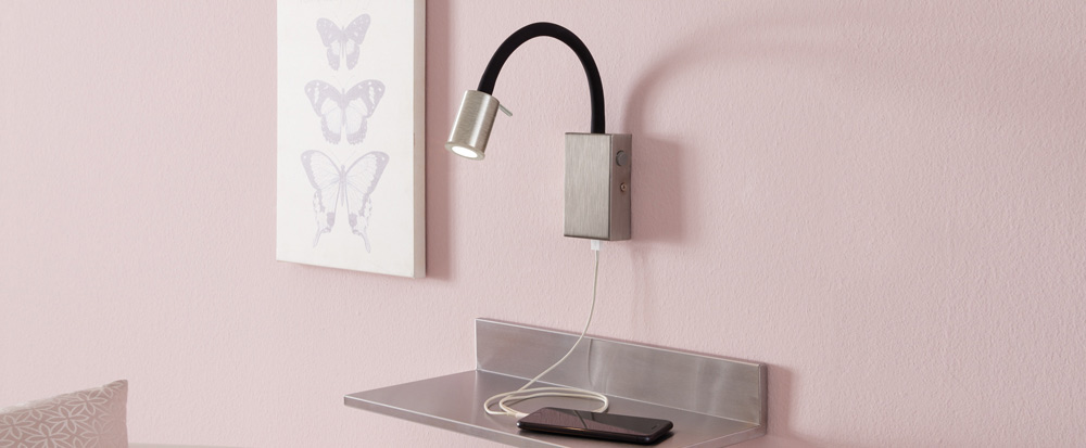 Indoor Wall lights with an integrated switch