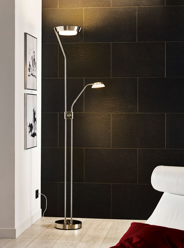 Interior lighting uplighter with LED technology