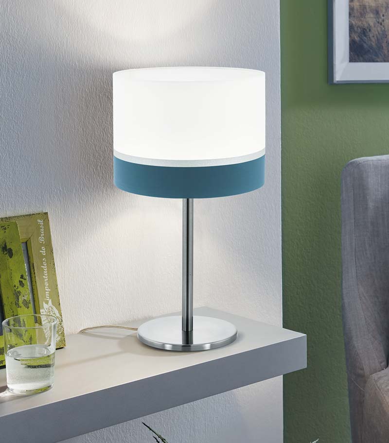 Fabric table lamp SPALTINI 39557