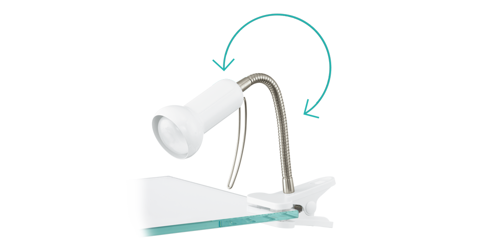 81262 Clamp Lamp alignment - option: swiveling